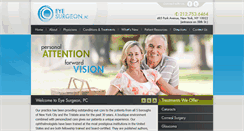 Desktop Screenshot of eyesurgeonpc.com